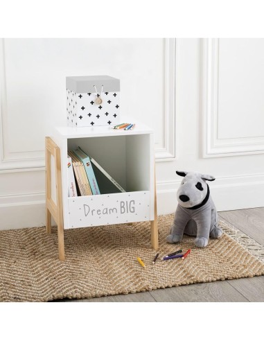 Casier De Rangement En Bois Pour Enfant Blanc