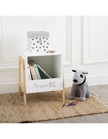 Casier De Rangement En Bois Pour Enfant Blanc