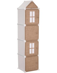 Meuble De Rangement Colonne Jute Atmosphera