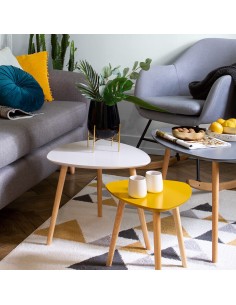 Lot de 3 tables à café Mileo Break Atmosphera 2