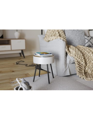 Table A Café Coffre Shiro Blanche Amosphera