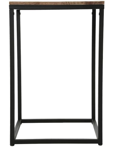 Table d'appoint Edena H 65 Noire Atmosphera