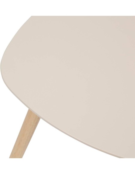 Lot de 3 tables café Mileo Beige - Atmosphera
