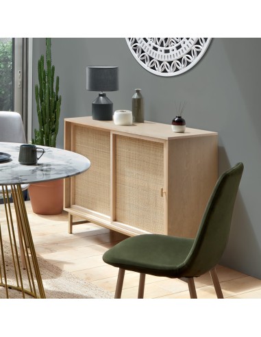 Buffet 2 portes Rayo cannage rotin - Atmosphera