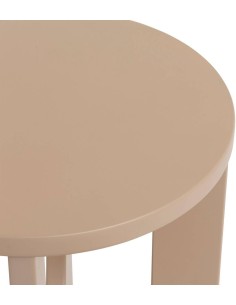 Table café Bloom D40 Noisette - Atmosphera 2