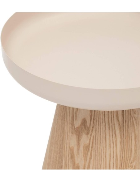 Table café Hercyna D40 Beige - Atmosphera