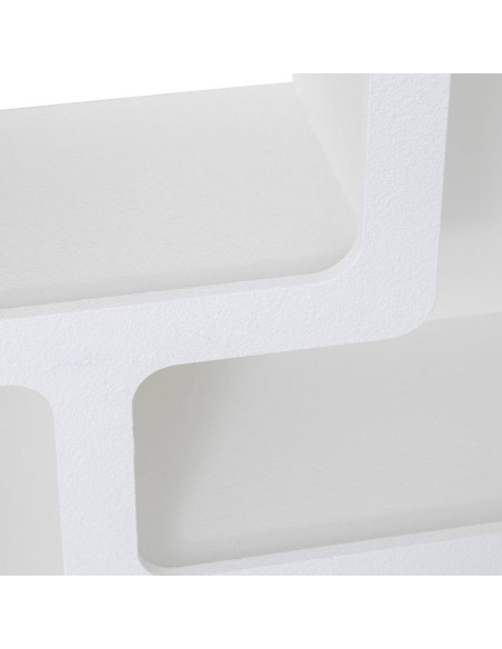 Meuble Etagère 4 niches Soleya Blanc - Atmosphera