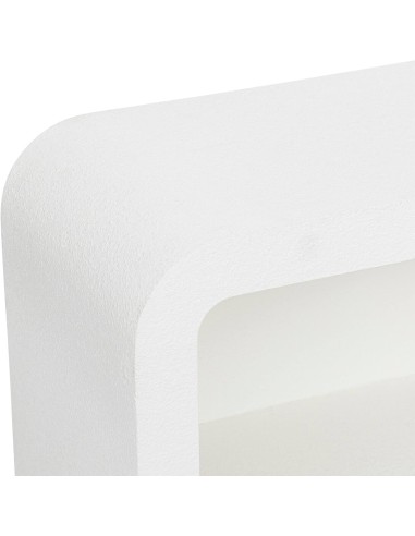 Meuble Etagère 4 niches Soleya Blanc - Atmosphera