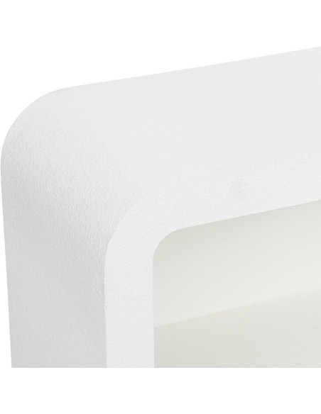 Meuble Etagère 4 niches Soleya Blanc - Atmosphera