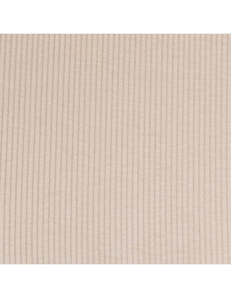 Chaise Roka En Velours Cotêlé Beige - Atmosphera