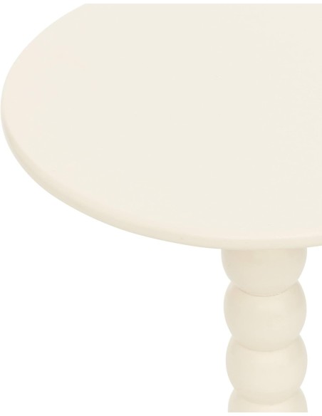 Table À Café Chamlo Blanc Ivoire - Atmosphera