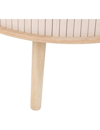 Table basse 2 portes Nyos Beige - Atmosphera