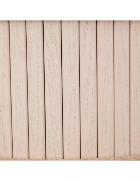 Table basse 2 portes Nyos Beige - Atmosphera