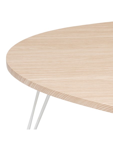 Table basse Neile 112x80 Blanc - Atmosphera