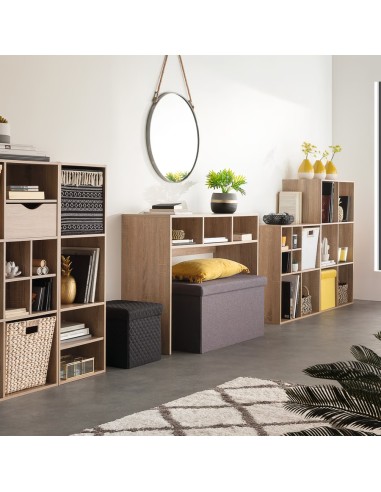 Console 3 cases Mix N Modul Naturel - Five