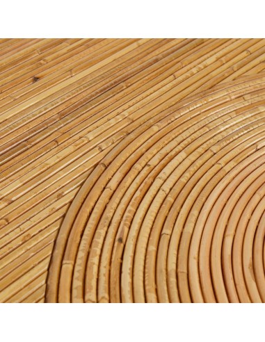 Table Basse Tanae 70x45 En Rotin Naturel Atmosphera