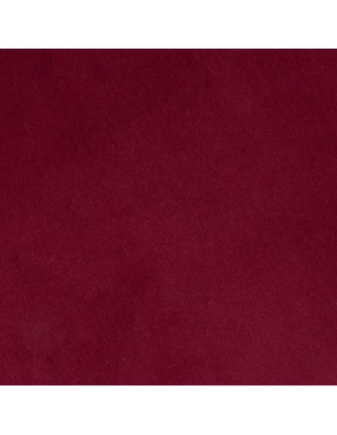 Tabouret D'appoint Arty En Velours Rubis Atmosphera
