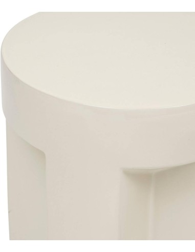 Table café totem Kris D34 Ivoire Atmosphera