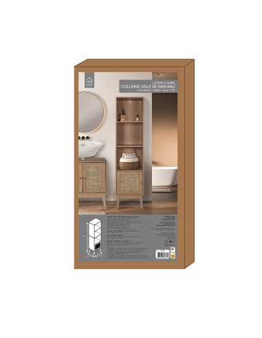 Colonne 1 porte Bali Marron Home Deco Factory