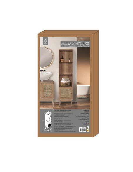 Colonne 1 porte Bali Marron Home Deco Factory