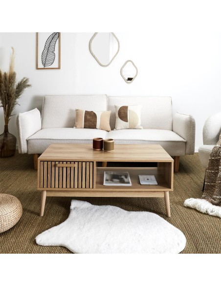 Table basse Klaus Marron Home Deco Factory