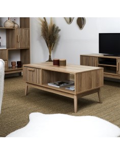 Table basse Klaus Marron Home Deco Factory 2