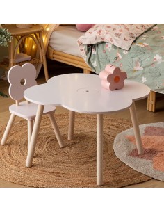 Table Pour Enfant Fleur Rose - Atmosphera For Kids 2