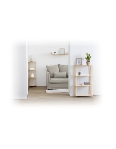Etagère D'angle Kord 4 niveaux Beige Five