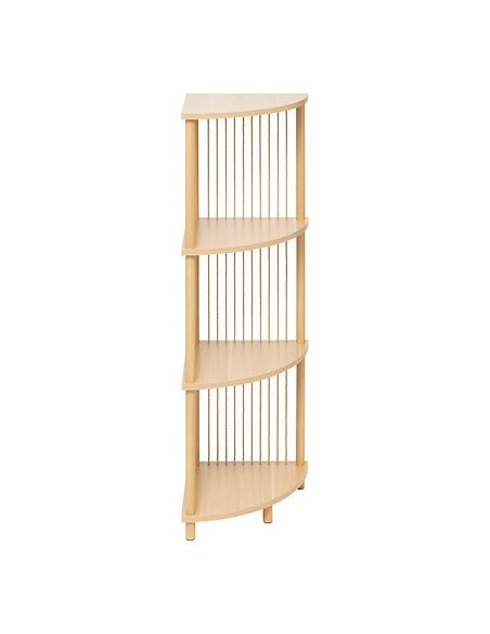 Etagère D'angle Kord 4 niveaux Beige Five