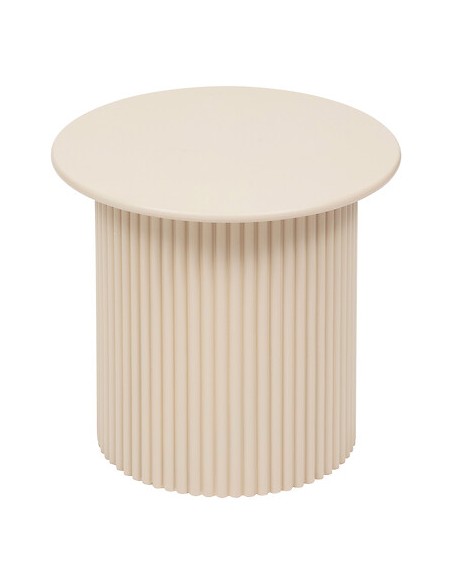 Lot de 2 tables café Eino MDF argile Beige Atmosphera