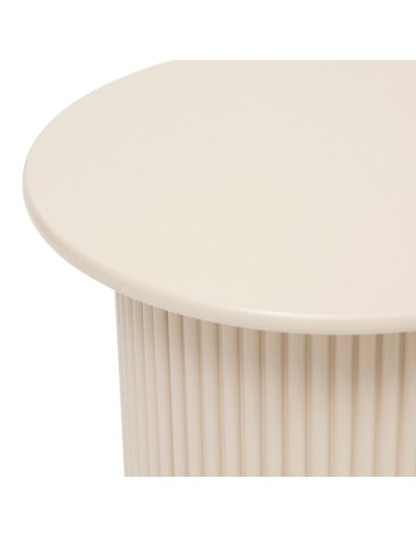 Lot de 2 tables café Eino MDF argile Beige Atmosphera