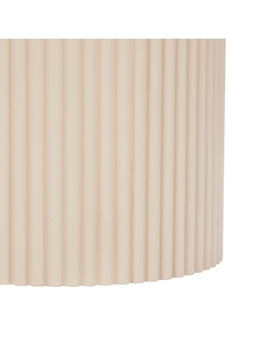 Lot de 2 tables café Eino MDF argile Beige Atmosphera