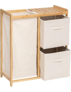 Étagère Tidy Box 3 paniers Marron Five 2