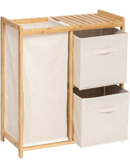 Étagère Tidy Box 3 paniers Marron Five