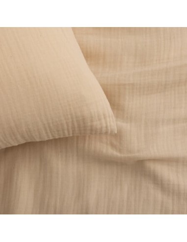 Parure De Lit Flora Beige Lin 240x220 Atmosphera