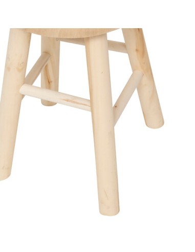 Tabouret D'appoint Nyar D28 Beige Atmosphera
