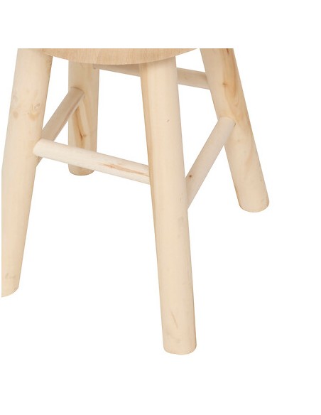 Tabouret D'appoint Nyar D28 Beige Atmosphera