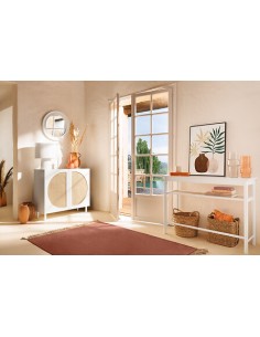 Console D'entrée Cabras Blanc Atmosphera 2