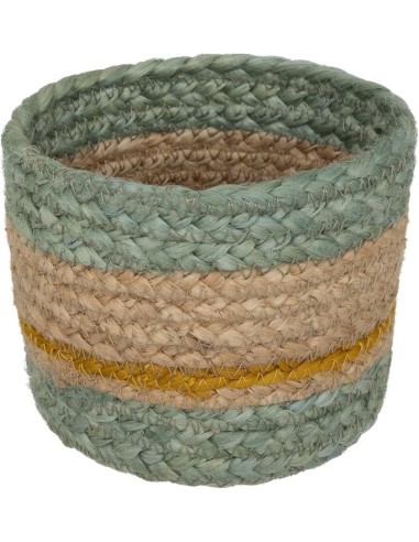 Lot de 3 paniers Marrakech jute Multicolore Atmosphera