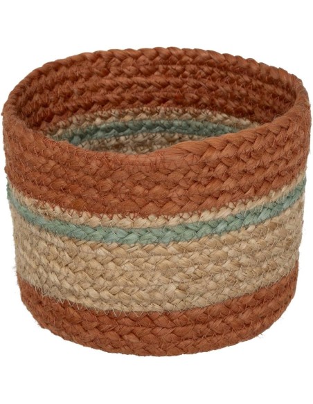 Lot de 3 paniers Marrakech jute Multicolore Atmosphera