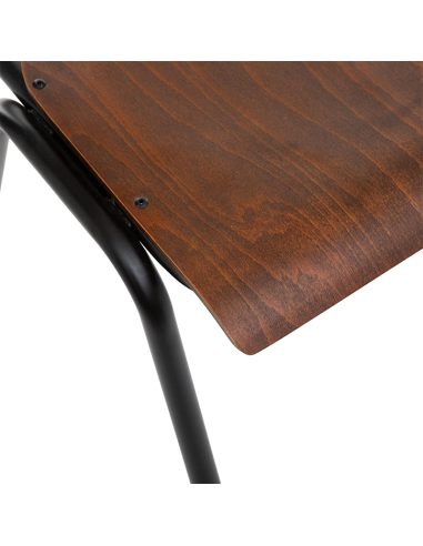 Chaise D'écolier Kiel Marron Atmosphera