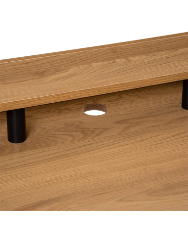 Bureau 1 tiroir Josan Marron Atmosphera