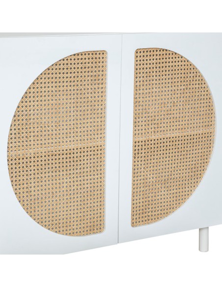 Buffet 2 portes Cabras Blanc Atmosphera