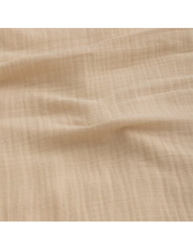 Parure de lit 3 pièces Flora 260x240 Beige Lin Atmosphera
