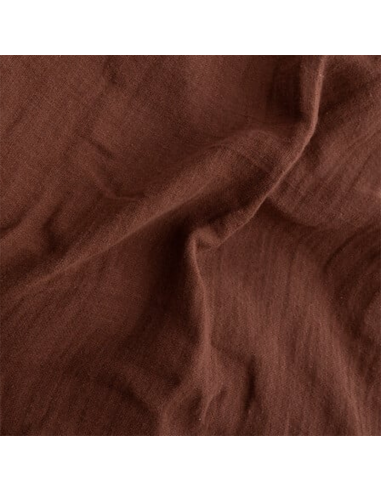 Parure de lit 3 pièces Flora 260x240 Marron Atmosphera