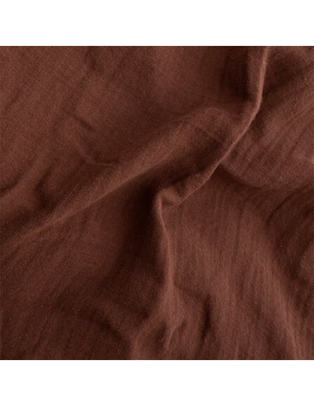 Parure de lit 3 pièces Flora 260x240 Marron Atmosphera