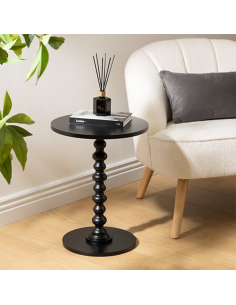 Table D'appoint Alix D38 Noire Atmosphera 2