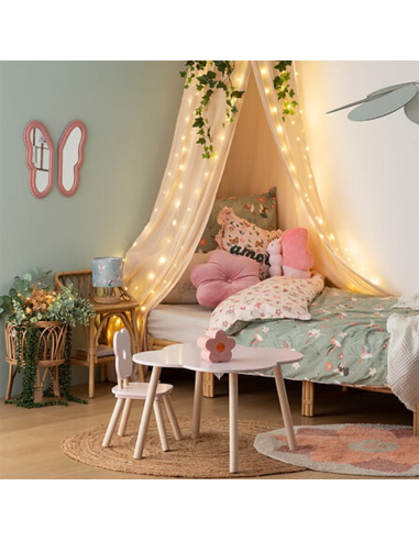 Chaise Pour Enfant Fleur Rose Atmosphera For Kids