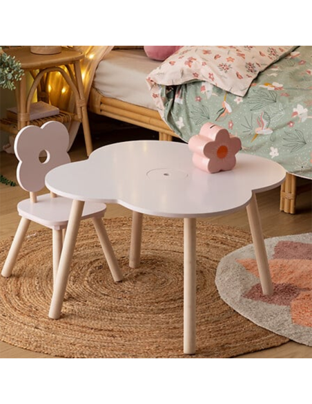 Chaise Pour Enfant Fleur Rose Atmosphera For Kids