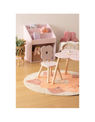 Chaise Pour Enfant Fleur Rose Atmosphera For Kids
